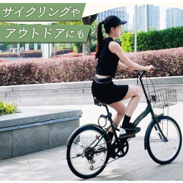 ☆タイヤ交換済み!!お届け可!!☆ 20インチ 折りたたみ自転車 『Three
