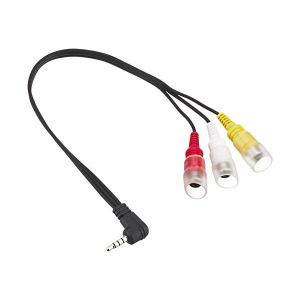 他サイト： アルパインALPINE AUX変換/ビデオ入力ケーブル KCE-250IVの商品画像