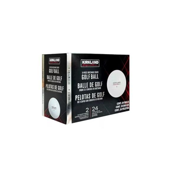 他サイト： カークランドシグネチャーKirkland Signature カークランド スリーピース ウレタンカバーゴルフボール V3.0#1654518 パフォーマンスプラス2ダース 24の商品画像