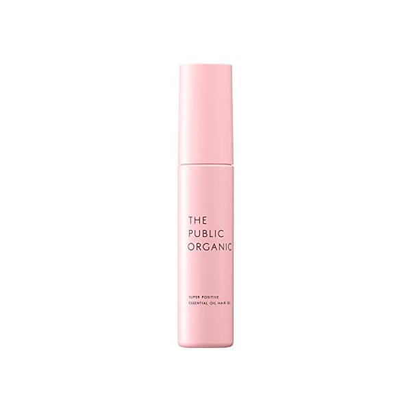 ザ パブリック オーガニック スーパー ポジティブ ヘアオイル ダメージリペア 60mL トリートメント スタイリング アロマ 精油 ヘアケア 日本製
