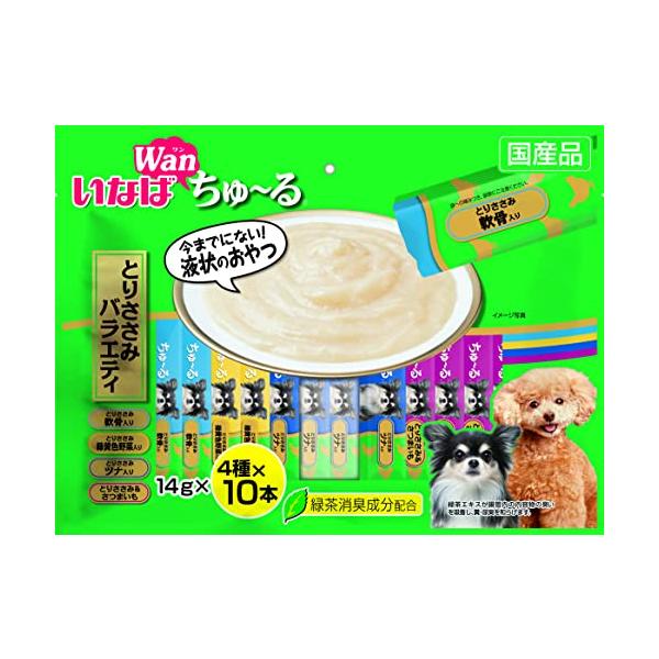 いなば ちゅ~る とりささみバラエティ 40本