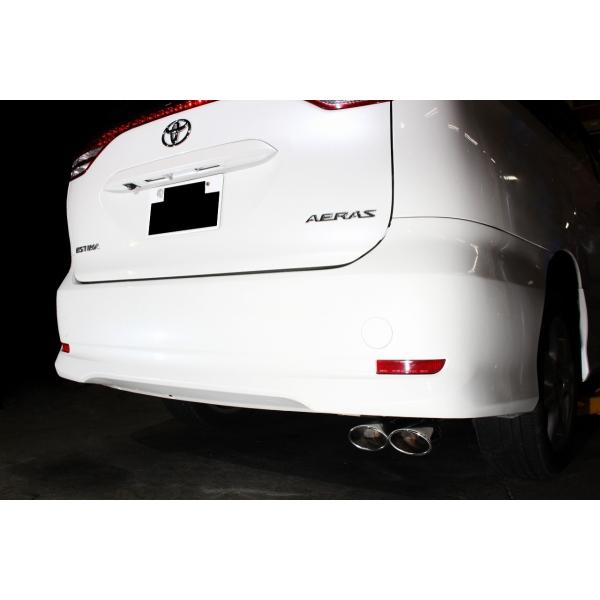 50エスティマ スリーキャッツ スリーキャッツ ACR50W 50エスティマ 2.4L 100Φ真円W 直管 ストレート