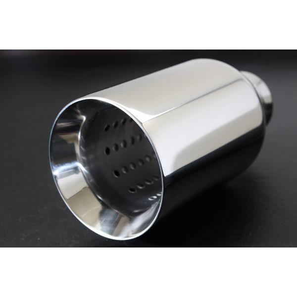 送料無料】 スリーキャッツ製 マフラーカッター 100Φ真円 (2個セット