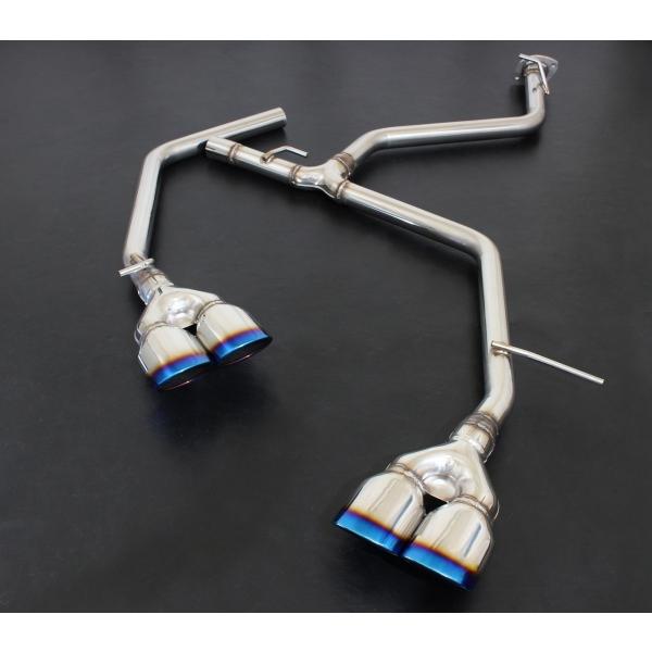 ヴォクシー70 スリーキャッツマフラー　2本だし スリーキャッツ ZRR70W 70ヴォクシー クーヴェ デュアル出し