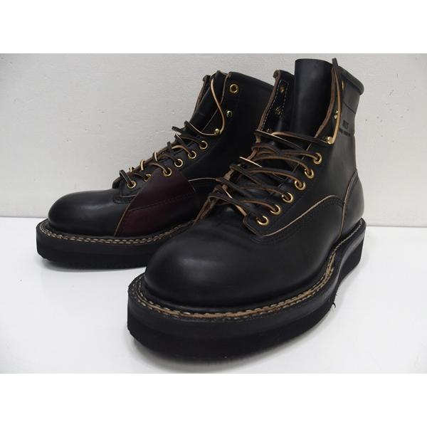 NORTH WEST WHITE'S BOOTS(ホワイツ ブーツ)[ 6'' SIDE PATCH/Black x