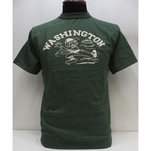 WAREHOUSE（ウエアハウス） [Lot.4601 WASHINGTON/Original Tee-Green