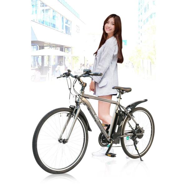 電動アシスト自転車 26インチ クロスバイク シマノ6段ギア 型式認定車両/電動自転車 ARES /【Buyee】 電動アシスト自転車 26インチ クロスバイク シマノ6段ギア 型式認定車両/電動自転車 ARES /【Buyee】