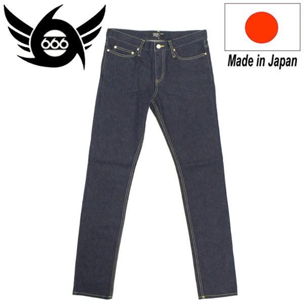 666 666 ORIGINAL STRETCH SLIM JEANS ストレッチデニム スリム 