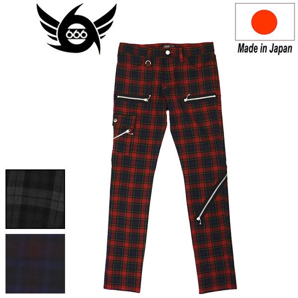 666 666 ORIGINAL オリジナル Army Zip Jeans アーミージップジーンズ