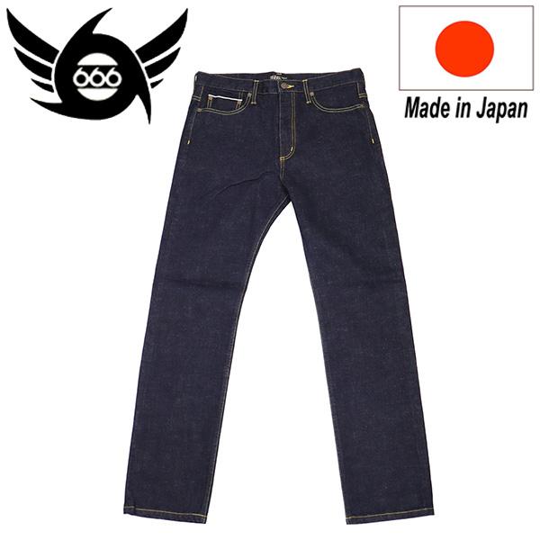666 ORIGINAL SOP0060 LONDON CALLING MAN レギュラーフィット ストレートジーンズ 日本製 インディゴ