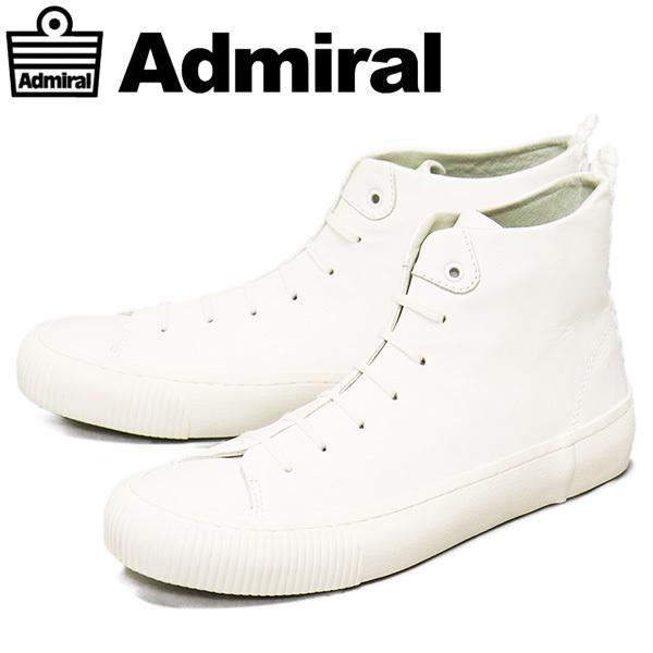 Admiral アドミラル Sjad2104 Beatty Hi Le ビーティーハイ ハイカット レザースニーカー 01white Am019 Am Sjad2104 01 Three Wood ヤフー店 通販 Yahoo ショッピング