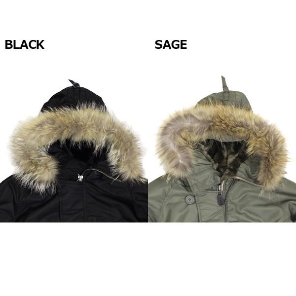 AVIREX (アビレックス) N-3B COMMERCIAL REAL FUR コマーシャル リアル ...