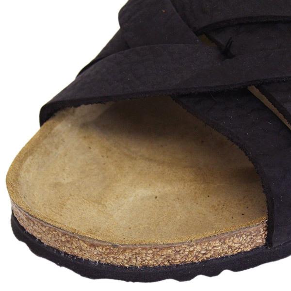 BIRKENSTOCK ルガーノ 35 Lugano Soft Footbed Suede Leather in Color Midnight Blue