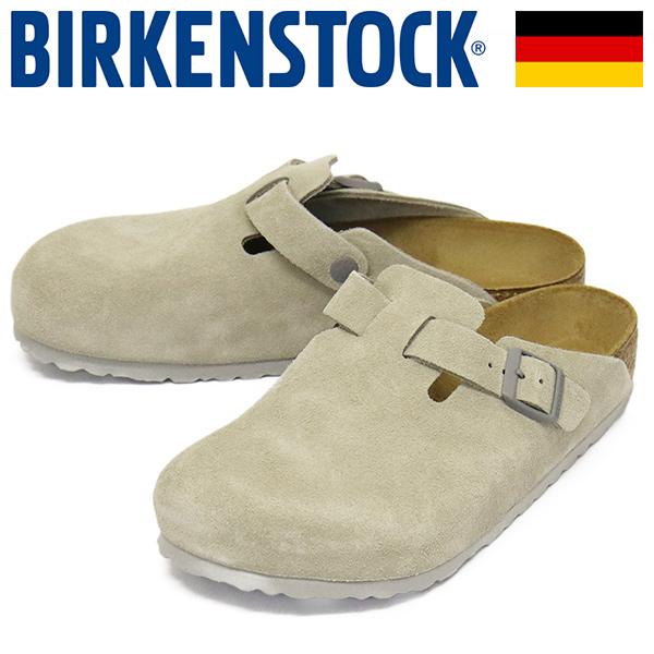 BIRKENSTOCK (ビルケンシュトック) 1027688 BOSTON ボストン スエードレザーサンダル STONE COIN レギュラー幅 BI408