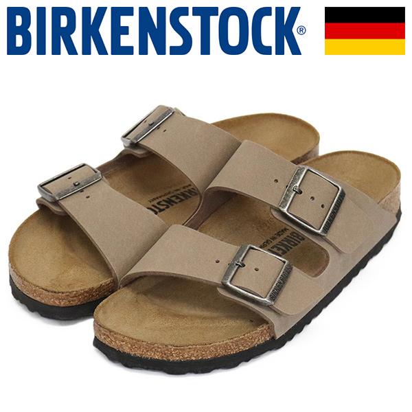 BIRKENSTOCK (ビルケンシュトック) 1032070 ARIZONA アリゾナ ビルコフローヌバックサンダル GRAY TAUPE ナロー BI606