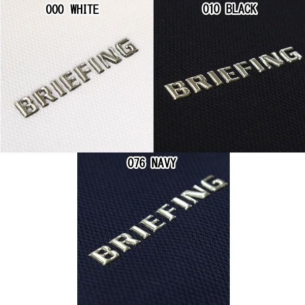BRIEFING ホワイトブラック ポロ S BRIEFING ホワイトブラック ポロ S BRIEFING ポロシャツ ホワイト