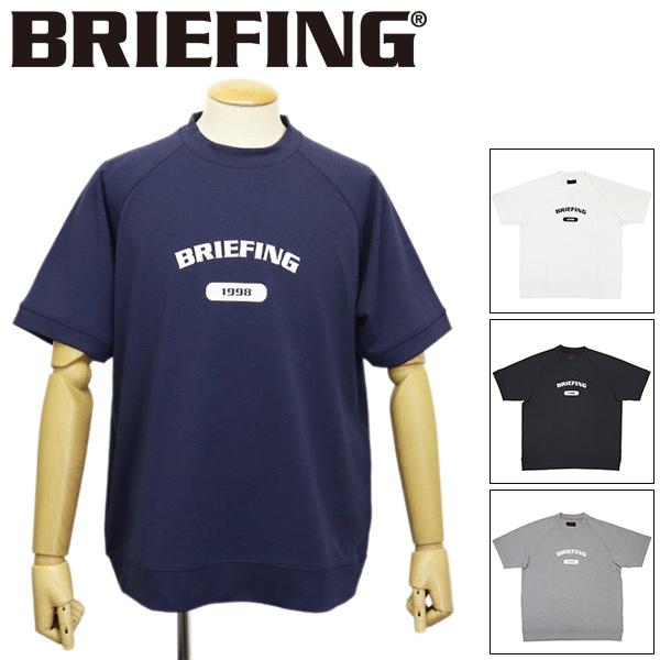 BRIEFING (ブリーフィング) BRG261M49 MS COLLEGE LOGO HIGHNECK RF メンズ カレッジロゴハイネック リラックスフィット 全4色 BR772