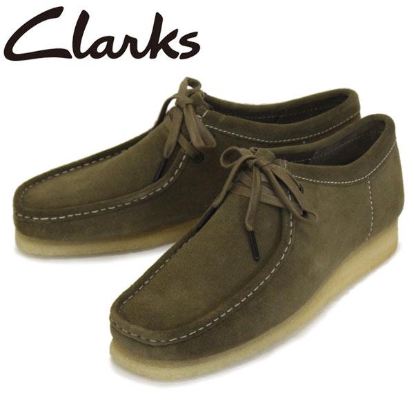 Clarks (クラークス) 26155399 Wallabee ワラビー メンズシューズ Khaki CL029