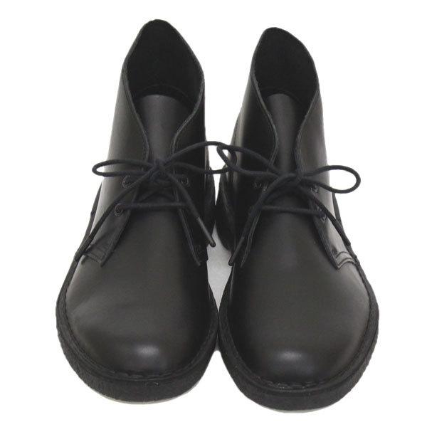 特価❤️美品❣️クラークス シェイカーブーツ レザー ブラック 黒　26cm相当 Clarks（クラークス） 26155483 Desert Boot デザート メンズ レザー