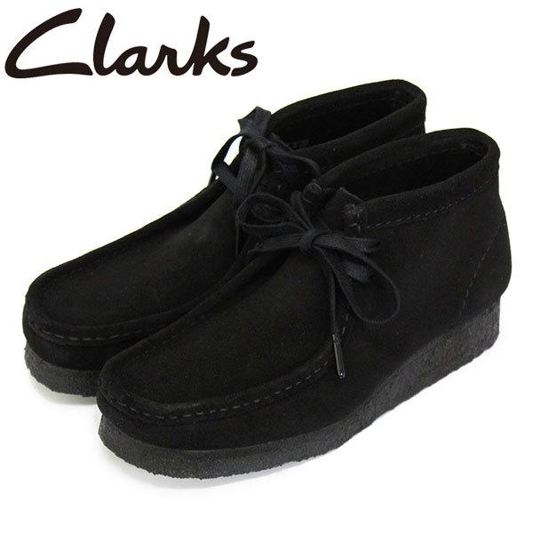 Clarks (N[NX) 26155521 Wallabee Boot r[u[c fB[X U[u[c Black Suede CL045