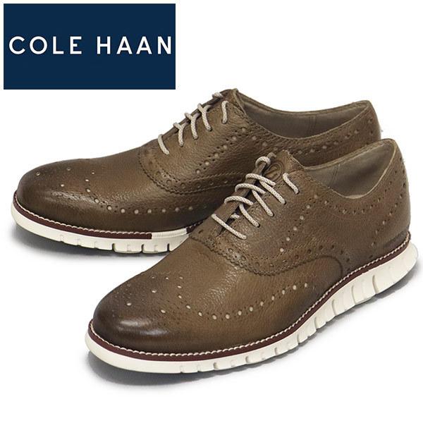 コールハーン COLE HAAN レザー ツイード ウイングチップ コールハーン COLE HAAN レザー ツイード ウイングチップ