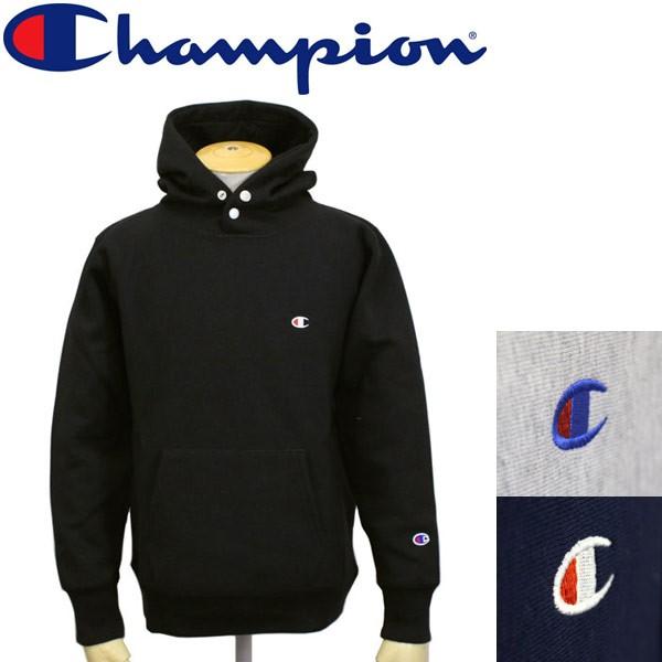 Champion (�`�����s�I��) C3-L108 ReverseWeave STORMSHELL HOODED SWEAT �X�g�[���V�F�� �t�[�f�b�h�X�E�F�b�g�V���c �S3�F CN013