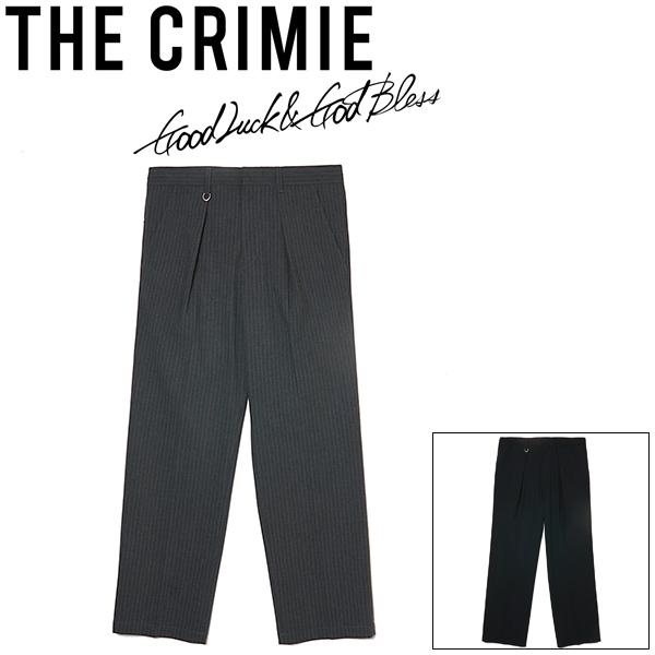 THE CRIMIE (クライミー) TAILORED TROUSERS PIN STRIPE EASY CARE テイラードトラウザーズ ピンストライプ 全2色 CR008