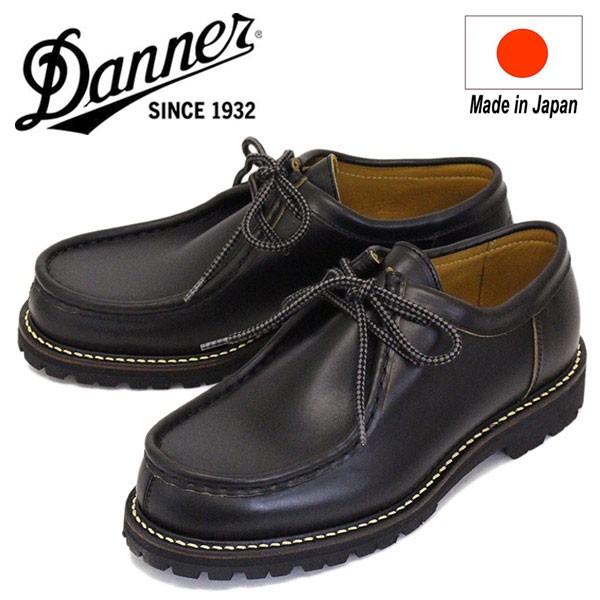 DANNER (ダナー) D216211 Sellwood Tirolean セルウッドチロリアン レザーシューズ BLACK 日本製