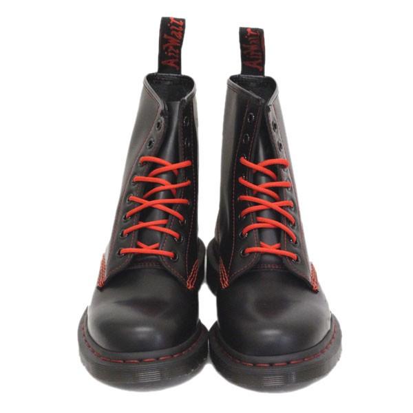 Dr Martens ドクターマーチン 1460 Red Stitch 8eye レッドステッチ レザーブーツ Black Dm Three Wood ヤフー店 通販 Yahoo ショッピング