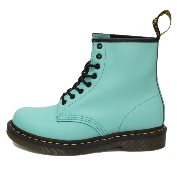 Dr Martens ドクターマーチン 1460 8 Eye レザーブーツ Peppermint Green Smooth Dm Three Wood ヤフー店 通販 Yahoo ショッピング