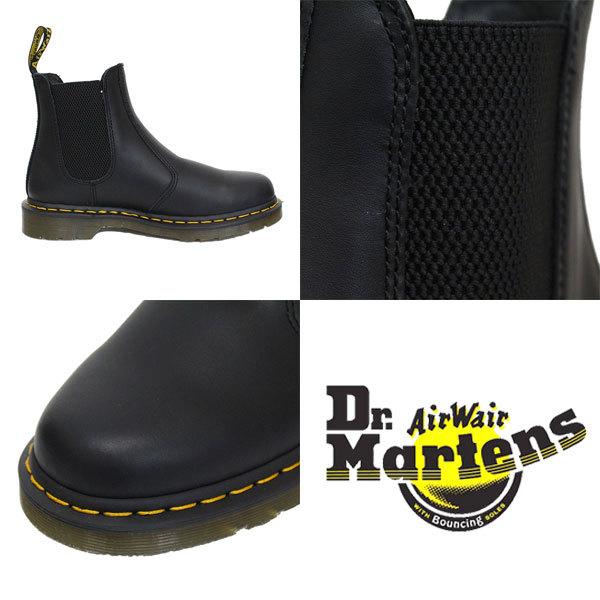 美品　ドクターマーチン　ヌバックレザーチェルシーブーツ　サイドゴア　UK8　黒 美品 ドクターマーチン ヌバックレザーチェルシーブーツ サイドゴア