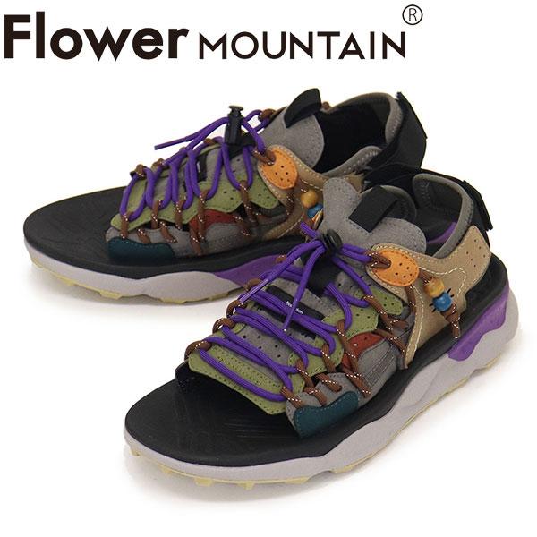 【美品】フラワーマウンテン　サンダル PUMA PUNKU ブラック PUMA PUNKU （プマプンク）FlowerMOUNTAIN（フラワーマウンテン
