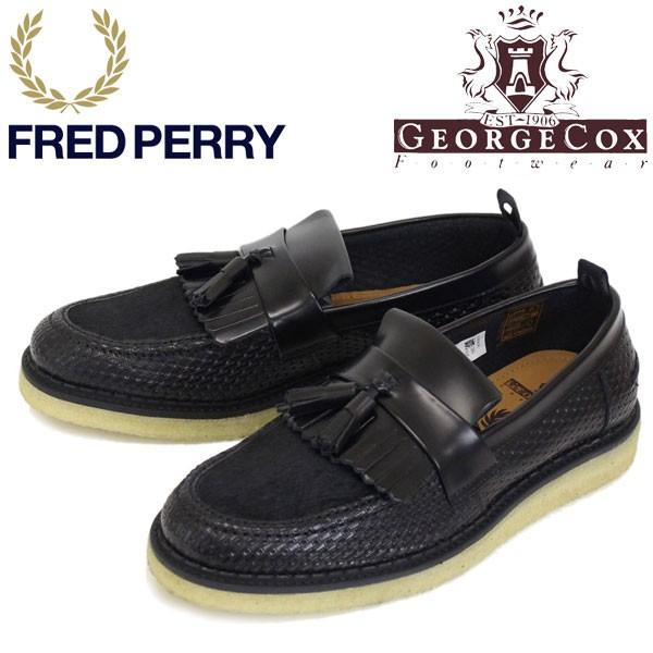 ‼️FRED PERRY (フレッドペリー)xE COX Wネーム‼️ フレッドペリー GEORGE COX Wネームローファー