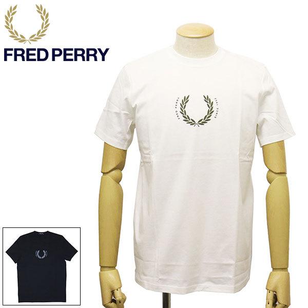 FRED PERRY (�t���b�h�y���[) M2665 LAUREL WREATH T-SHIRT T�V���c FP486 �S2�F