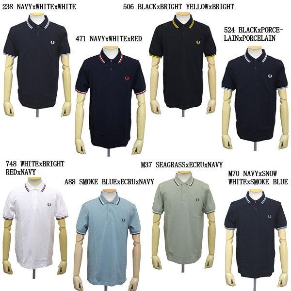 FRED PERRY（フレッドペリー） M3600 TWIN TIPPED FRED PERRY SHIRT