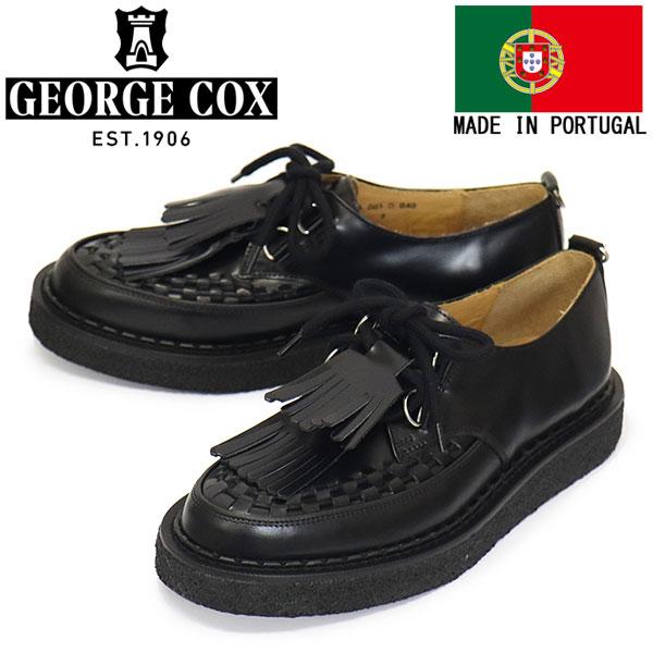 GEORGE COX（ジョージコックス） Fringe Hatton ラバーソール レザー 