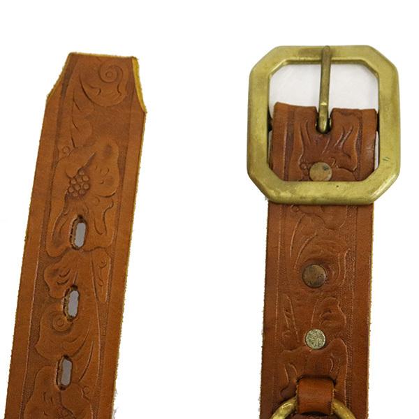 HTC デッドストック #46 BRASS RING & CARVING BELT ブラスリング ...