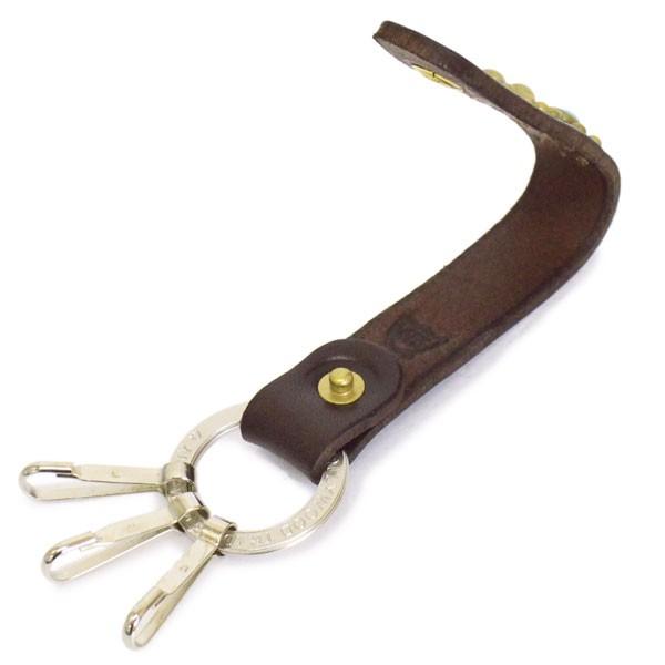 HTC N & J Ring Key Holder #32 ダークブラウン ハリウッドトレーディングカンパニー HTC(Hollywood Trading Company
