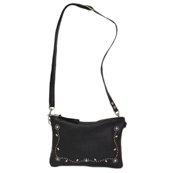 HTC サコッシュショルダーバッグスウェード