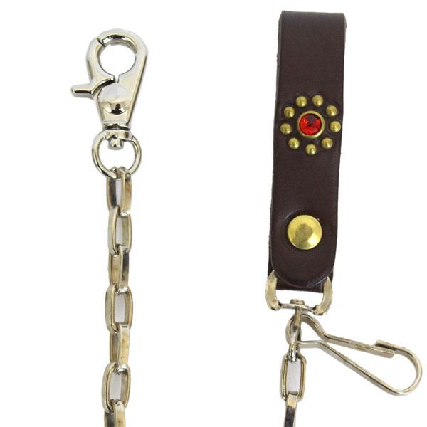 美品 HTC ハリウッドトレーディングカンパニー ウォレットチェーン HTC エイチティーシー 三つ折り財布 5.000 TRIFOLD CHAIN WALLET キー