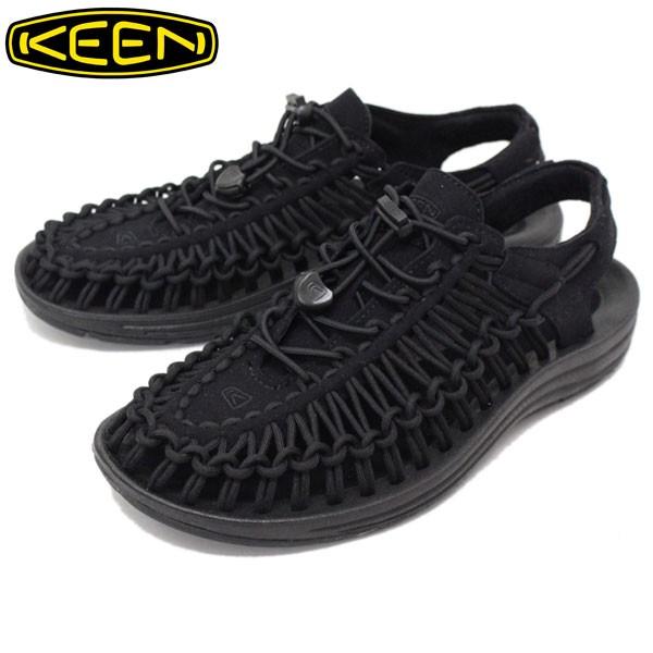 KEEN(L[) MEN UNEEK SANDAL(Yj[NT_) BLACK/BLACK KN149