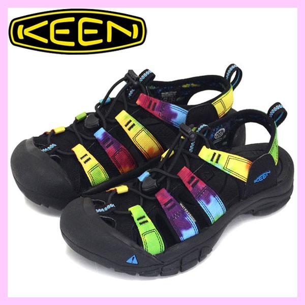 KEEN (�L�[��) Women's NEWPORT RETRO 1018822 (�j���[�|�[�g ���g�� ���f�B�[�X�T���_��) ORIGINAL TIE DYE KN254