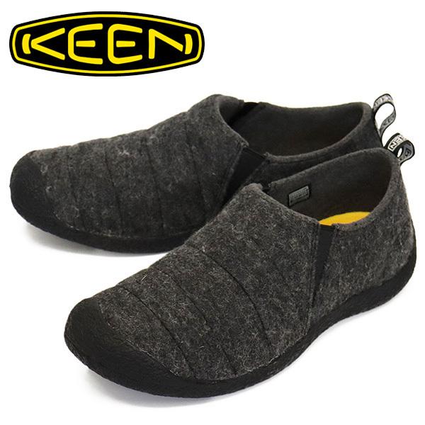 KEEN (L[) 1025625 Men's HOWSER II nEU[ c[ bNXV[Y CHARCOAL GREY FELTxBLACK KN598