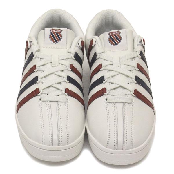 K Swiss ケースイス Classic Heritage クラシック ヘリテージ メンズ レザースニーカー Blanc De Blanc India Ink Cowhide 176 Ks069 Ks 176 Three Wood ヤフー店 通販 Yahoo ショッピング