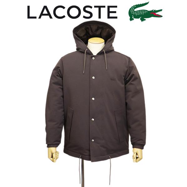 LACOSTE（ラコステ） BH021J 耐水透湿 ピケダウンジャケット SKBBROWN