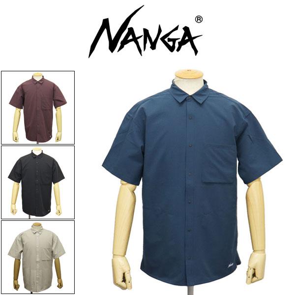NANGA (ナンガ) メンズ NW2411-1E900 DotAir COMFY S/S SHIRT ドットエアー コンフィー ショートスリーブシャツ 全4色 NG038