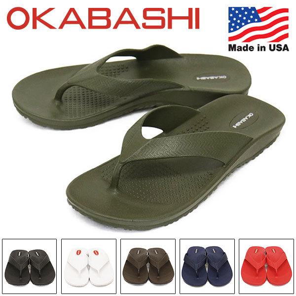 OKABASHI (�I�J�o�V) O-50001 MENS SURF FLIP FLOP �����Y �T�[�t�t���b�v�t���b�v �T���_�� �S6�F OKB001