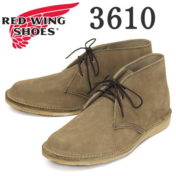 REDWING (レッドウィング) 3610 Weekender Chukka ウィークエンダーチャッカブーツ サンドストーンモハヴェラフアウト