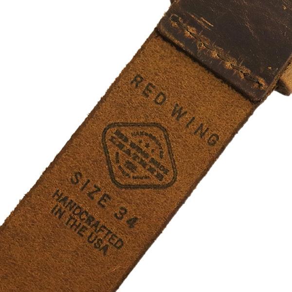 RED WING SHOES（レッドウィング） REDWING 96520 Leather Belt レザー