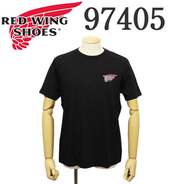 REDWING (���b�h�E�B���O) 97405 LOGO T-SHIRT ���� ���ST�V���c BLACK